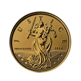 2024 1/10oz Gold Lady Justice Coin