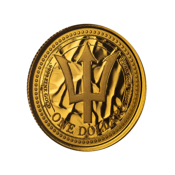 2024 Scottsdale Mint Gold Trident Coin 1/10oz