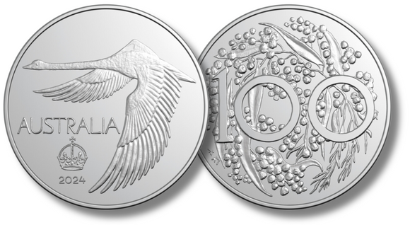 2024 Swan Dollar Pattern Crown – Silver Uncirculated