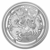 2024 New Zealand Silver Dwelling Taniwha: Cave 1oz Silver Coin