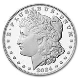 2024-S Proof Silver Morgan Dollar PR-70 PCGS (AR, Black Label)