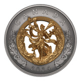 2024 Canada $50 Fine Silver Coin - Allegory of Freedom