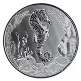 2025 Scottsdale Mint 1oz Silver Seahorse Coin