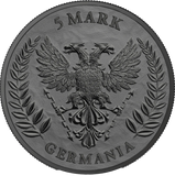 2025 Germania 1 oz Black Silver BU WMF Edition