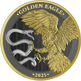 2025 Malta Golden Eagle 30 Euro 1 kilo Silver BU Coin
