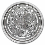 2025 New Zealand Silver Dwelling Taniwha: Water 1oz Silver Coin