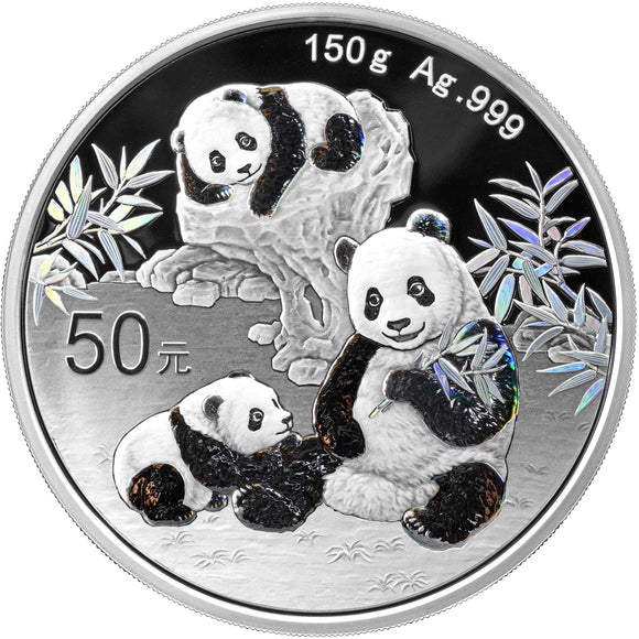 Chinese Panda 2025 150g Silver Proof Coin