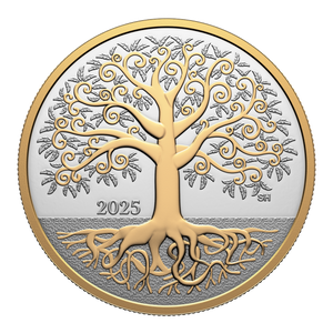 2025 Canada $10 Fine Silver Coin - Tree of Life