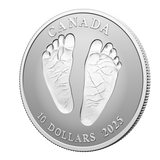 2025 Canada $10 Fine Silver Baby Coin - Welcome to the World!