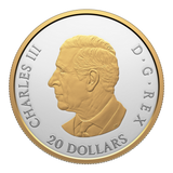 2025 $20 Fine Silver Coin - Animal Portraits: Polar Bear