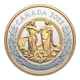 2025 $20 Fine Silver Coin - Allegories of Justice and Truth