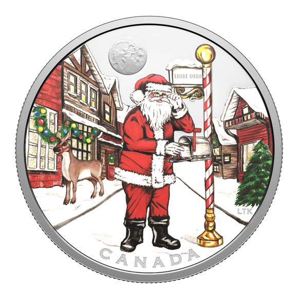 2025 Canada $20 Fine Silver Coin Dear Santa
