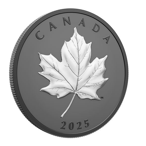 2025 $20 Fine Silver Coin - Elegant Maple