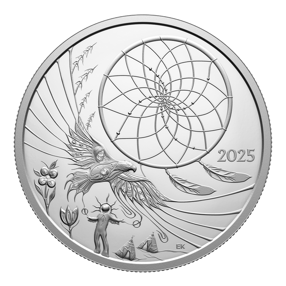2025 Canada $20 Fine Silver Coin - Legend of the Dreamcatcher