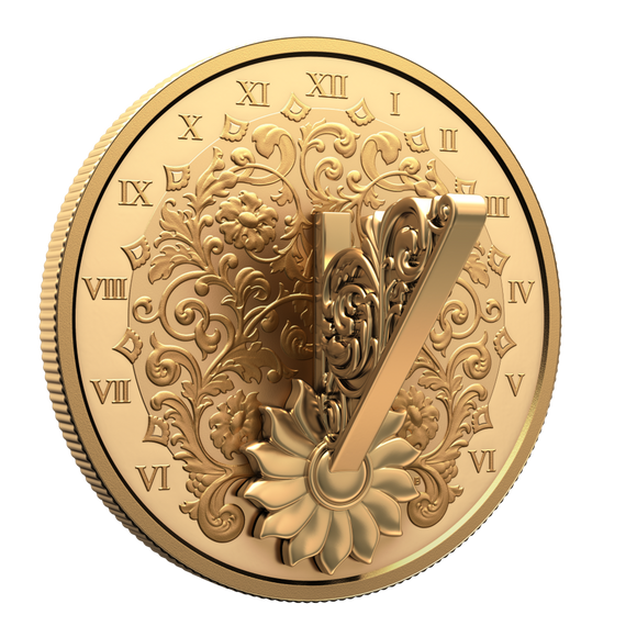 2025 Canada $20 Fine Silver Coin - The Gilded Sundial
