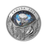 2025 $20 Fine Silver Coin - Moon Sky: Raven