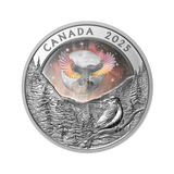 2025 $20 Fine Silver Coin - Moon Sky: Raven