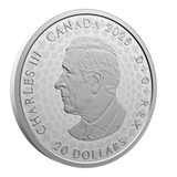Canada 2025 $20 Ultra-High Relief Fine Silver Coin - Great Hunters: Grey Wolf