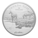 2025 $30 Fine Silver Coin - Mustang Country by Robert Bateman