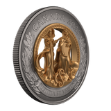 2025 $50 Fine Silver Coin - Allegories of Justice and Truth