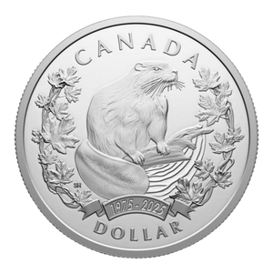 2025 Special Edition Proof Silver Dollar - 50th Anniversary of the Beaver as an Official Symbol