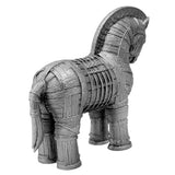 2026 Shadows of Myths - Trojan Horse 2oz Silver Antiqued 3D Shaped Coin