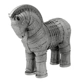 2026 Shadows of Myths - Trojan Horse 2oz Silver Antiqued 3D Shaped Coin