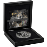 2026 Seven Seals of the Apocalypse Black Horse 3oz Silver High Relief Coin