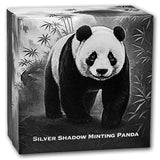 2026 Barbados 1oz Silver Shadow Minting: Panda (w/ Box & COA)