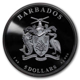 2026 Barbados 1oz Silver Shadow Minting: Panda (w/ Box & COA)