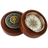 2026 Compass Rose 2oz Silver Antique Coin