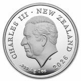 2026 New Zealand Silver Dwelling Taniwha: Forest 1oz Silver Coin