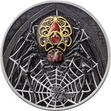 2026 The Black Widow 1oz Silver Antique Coin