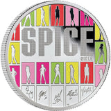 The Spice Girls 2026 UK 1oz Silver Proof Colour Coin