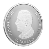 2026 Canada $10 Fine Silver Coin - Gleaming Maple Leaves