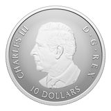 2026 Canada $10 Fine Silver Coin - Gleaming Maple Leaves