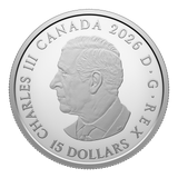 2026 Canada $15 Fine Silver Coin - Clan Animals: Sandhill Crane