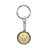 2026 Canada $1 Coin - Lucky Loonie in Keychain