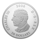 2026 Canada $20 Fine Silver Coin - Canada's National Parks: Grasslands National Park