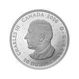 2026 Canada $20 Fine Silver Coin - Moon Mission