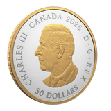 2026 $50 Fine Silver Coin - Heraldic Landscape: Animals of Canada