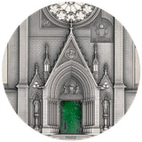 2026 Tiffany Art Portals Milan & Prague Antique 3oz Silver Coin
