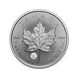 2027 $5 1oz 99.99% Pure Silver Coin - Treasured Silver Maple Leaf: Year of the Goat Privy Mark (Premium Bullion)