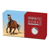 Australian Lunar Series II 2014 Year of the Horse Silver Three-Coin Set