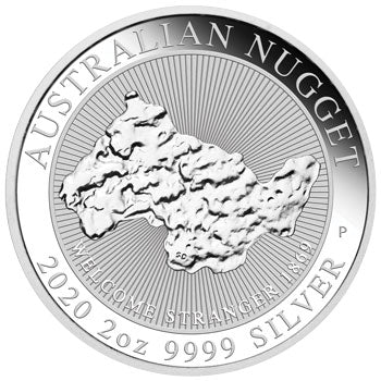 2020 Welcome Stranger 2oz Silver Bullion Coin