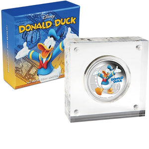 2014 Disney Mickey and Friends 1oz Silver Coin - Donald Duck