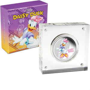 2014 Disney Mickey and Friends 1oz Silver Coin - Daisy Duck