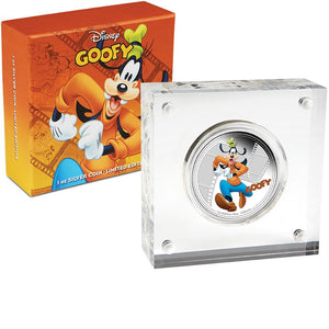 2014 Disney Mickey and Friends 1oz Silver Coin - Goofy