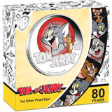 2020 Tom & Jerry 80th Anniversary 1oz Silver Proof Coin