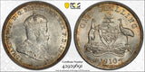1910 Australia Shilling PCGS MS62